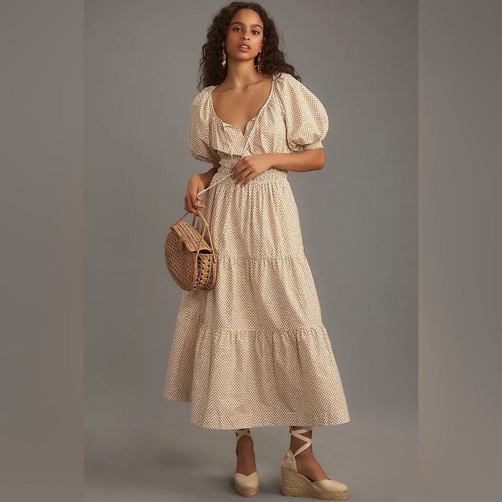 Anthropologie Somerset Maxi Dress: Puff-Sleeve Edition